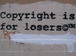Urheberrecht ist kein Spaß.