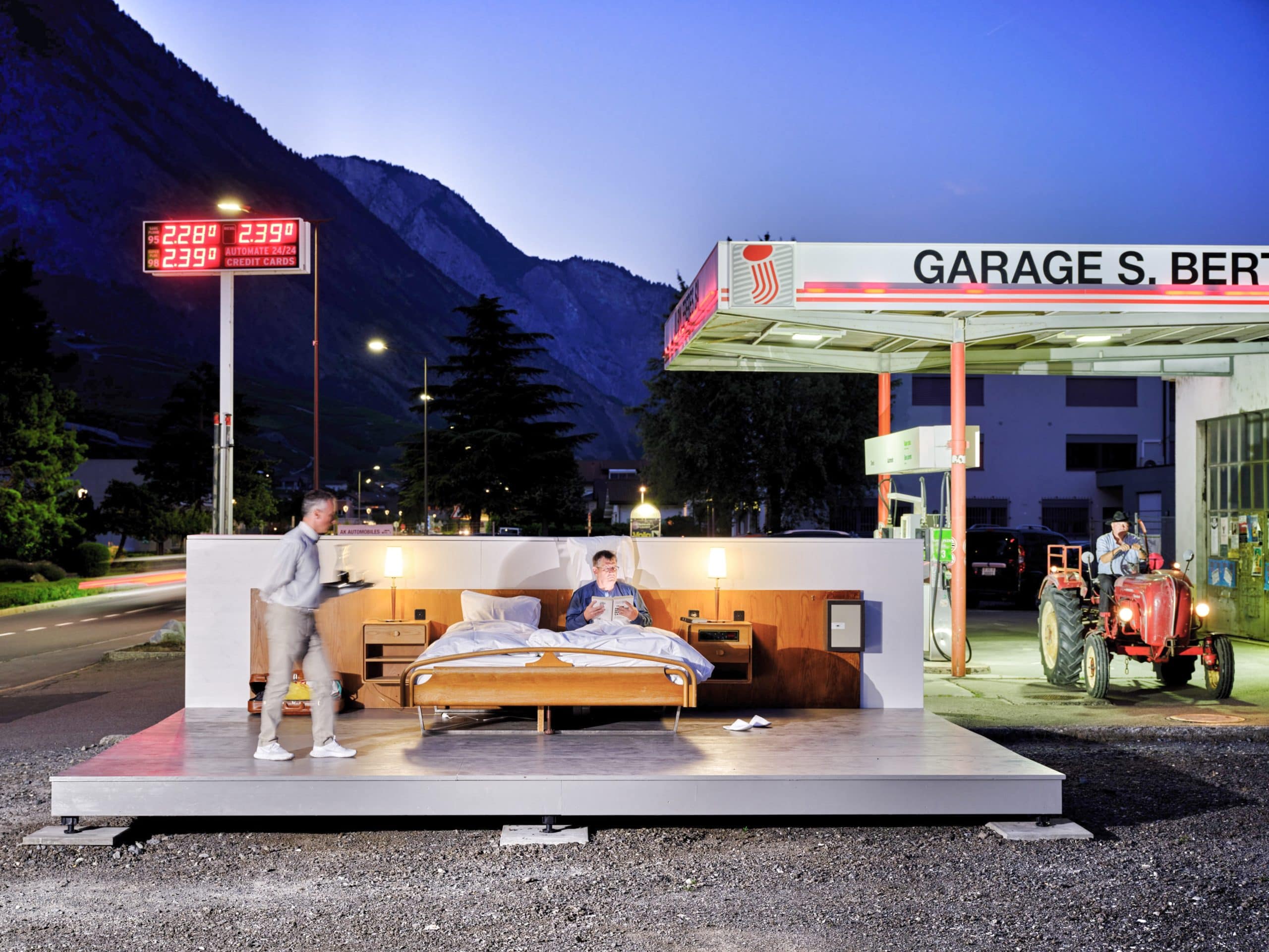NULL STERN “anti-idyllic” version in Saillon, Valais, Switzerland_2022 © Copyright Atelier für Sonderaufgaben