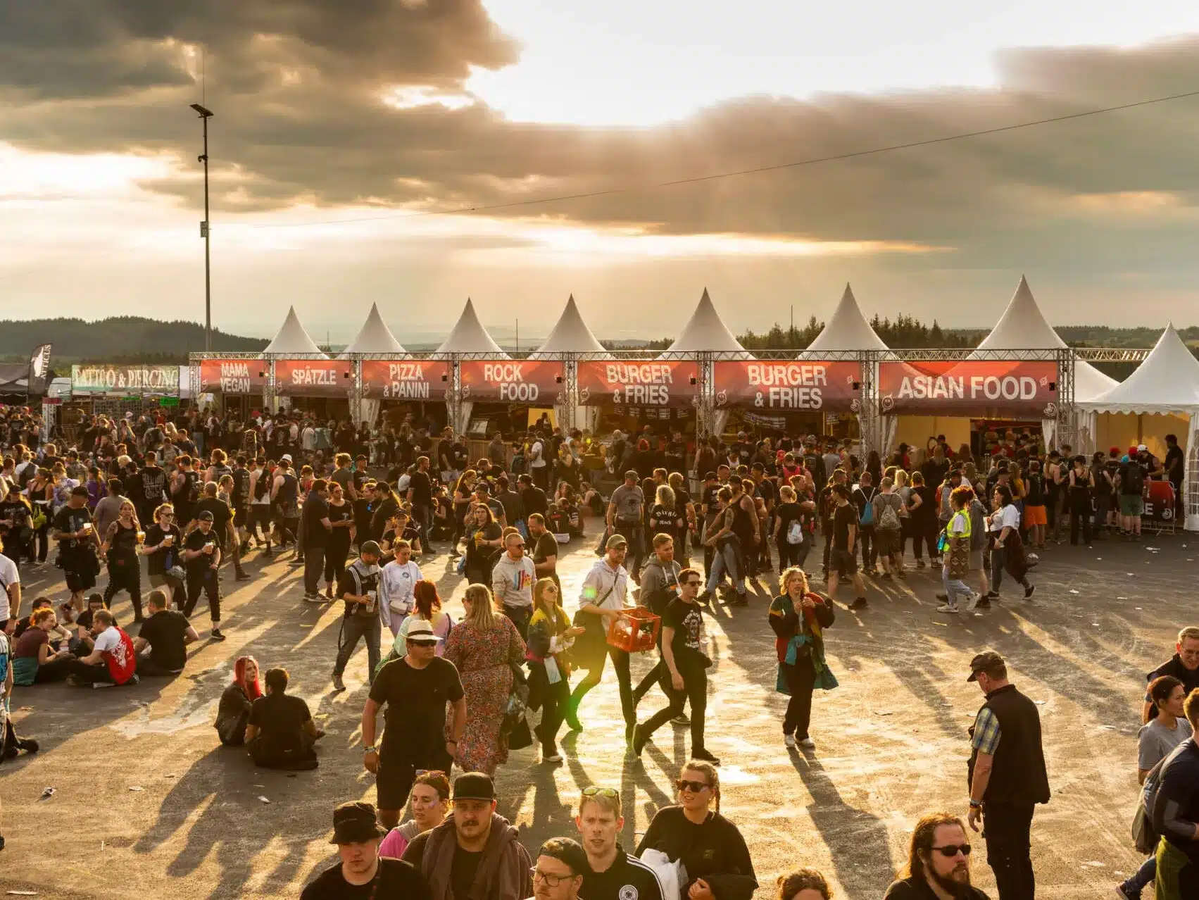 Dass sich Festivals mit einem guten ökologischen Fußabdruck vereinen lassen, macht das Gastro Team Bremen, ein Tochter-Unternehmen von Aramark, deutlich. © Aramark