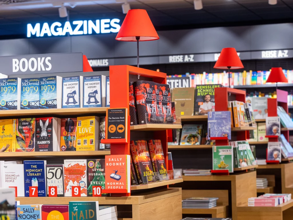Zukunftsgerichtet, spannend, am Passagier und Besucher orientiert: Damit hat Lagardère die Ausschreibung für Buch & Presse, Souvenirs und Convenience am Flughafen Düsseldorf gewonnen. ©Lagardere