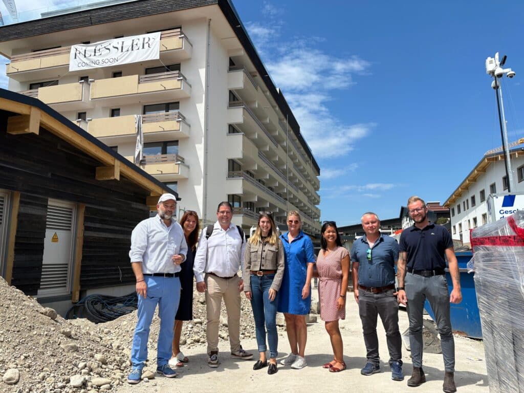 Das neue Boutique Hotel Flesslers in Lenggries nimmt Gestalt an: Knapp 20 Teammitglieder sind bereits an Bord © Flesslers