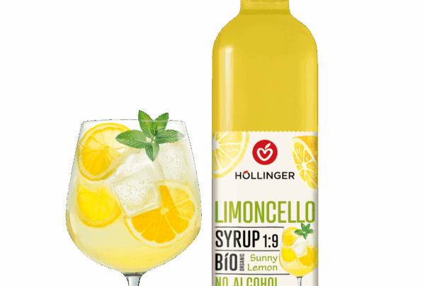 Dass die Mixtur aus bewusstem Genuss und vollem Geschmack funktioniert, und dabei noch sehr erfrischend schmeckt, zeigen die neuen Cocktailsirupe Lilly Berry und Limoncello von Höllinger. © IMSHoellingerGmbH