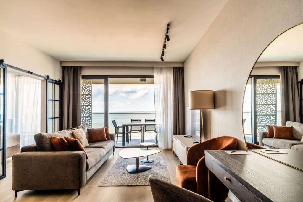 Zimmer im Baltic View Resort & Spa mit Meerblick