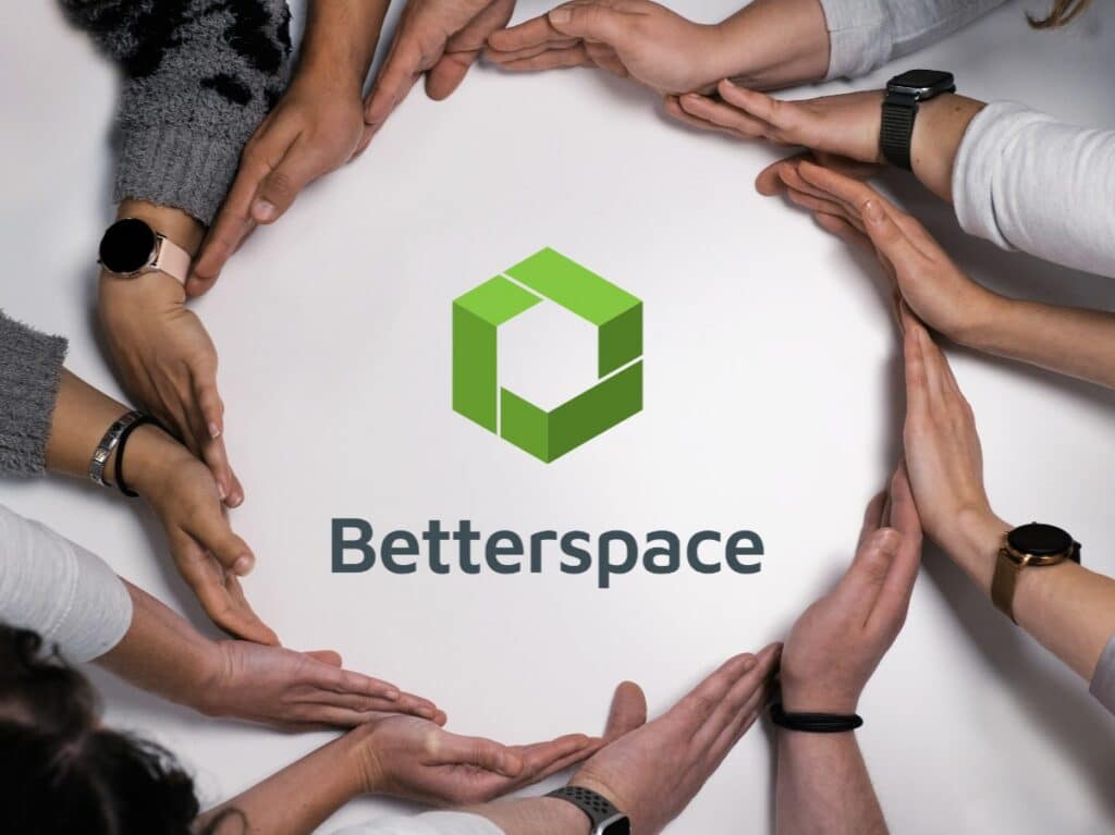 Im zehnten Jubiläumsjahr weist Betterspace mit einem neuen Logo in die Zukunft und zeigt damit sein gewachsenes Unternehmensbild. ©Betterspace