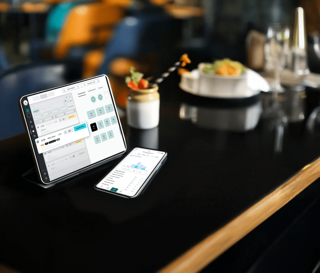 The Fork auf Tablet und Smartphone