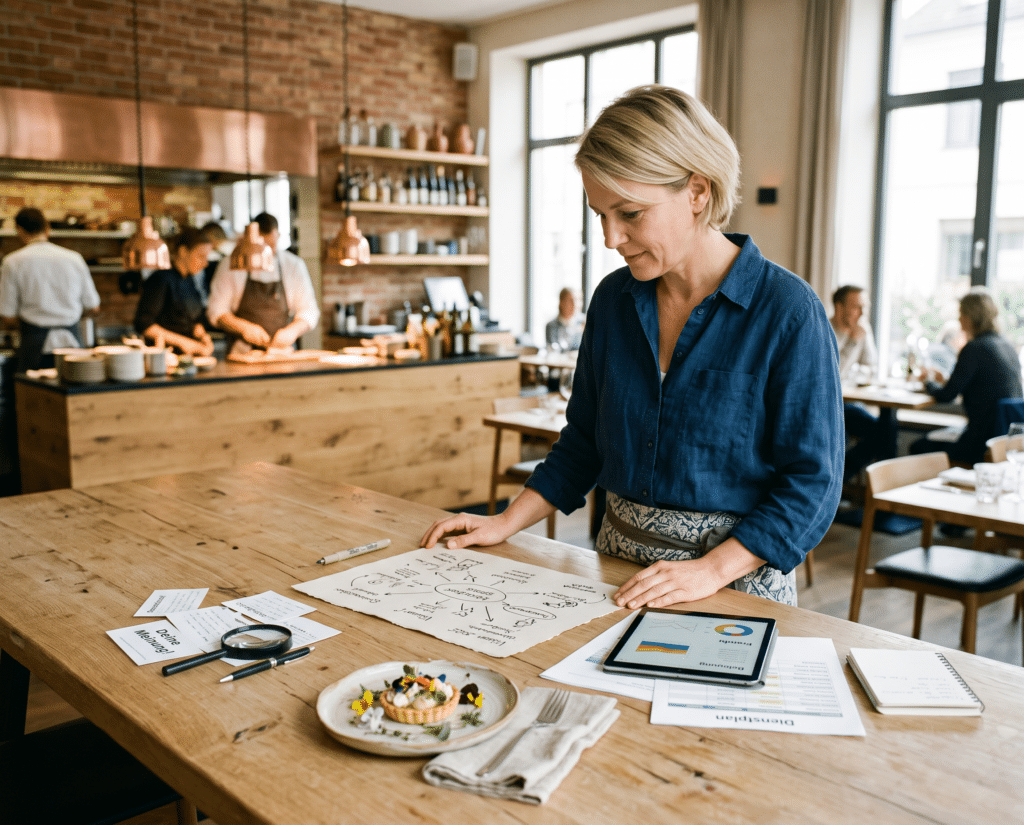 Archetypen für Restaurants und Hotels - AI-generiert